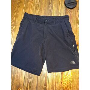 THE NORTH FACE Mens Chino Shorts W32 Medium Black Polyester